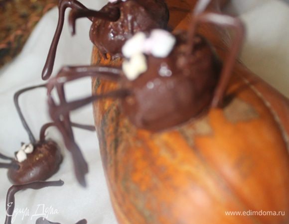 Занятие кропотливое , но мои мальчишки были в диком восторге, когда я им из холодильника достала этих паучков. 