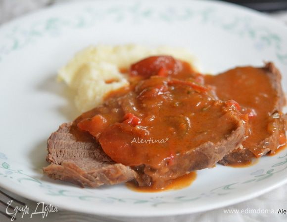 Подаем к столу с готовым гарниром под овощным соусом. Приятного аппетита!

Сытный и вкусный ужин для школьников и родителей.