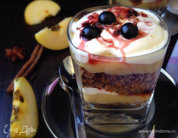 Дать десерту чуть постоять и подавайте к столу!