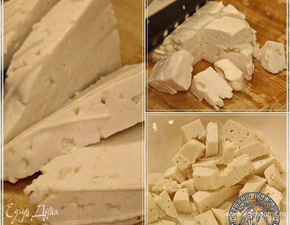 Нарезаем эту головку на кубики и складываем их в подходящую емкость. Для чего подходящую? Расскажу сейчас.