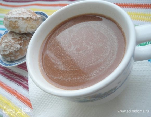 Залить сухие ингредиенты горячим чаем и хорошо размешать. Пить сразу. 
Очень простой и быстрый способ согреться, это выпить чашку ароматного чая!