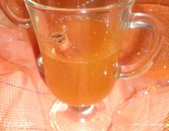 Пить такой чай лучше сразу, пока он горячий. Приятного чаепития!