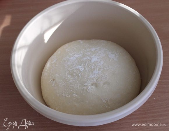 Затем тесто обмять и дать подойти еще 30 минут.