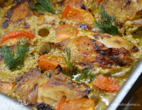 Подавать с любимым гарниром, посыпав зеленью. Приятного аппетита!