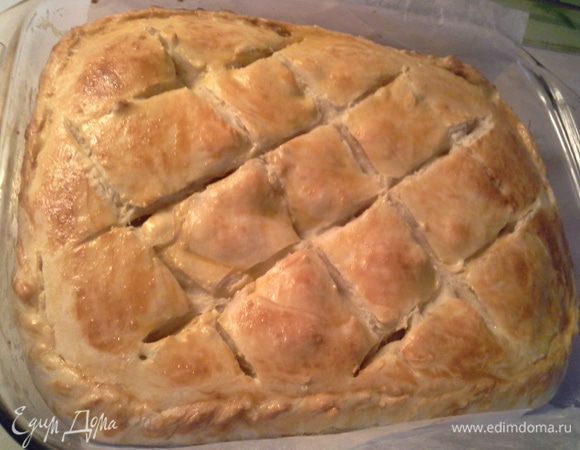 Выпекаем при 180°С 35 минут до золотистой корочки. 
