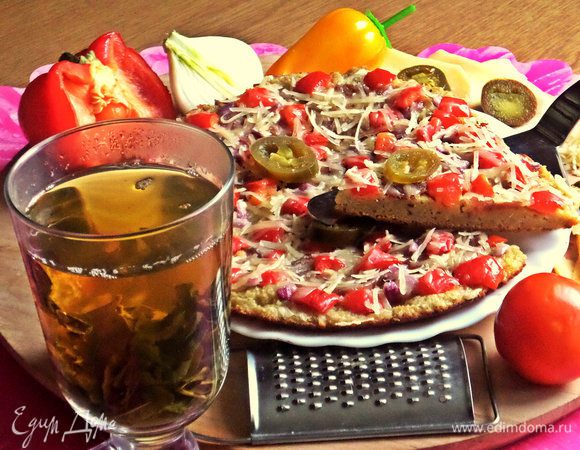 Пока ждали пиццу, заварили чай...