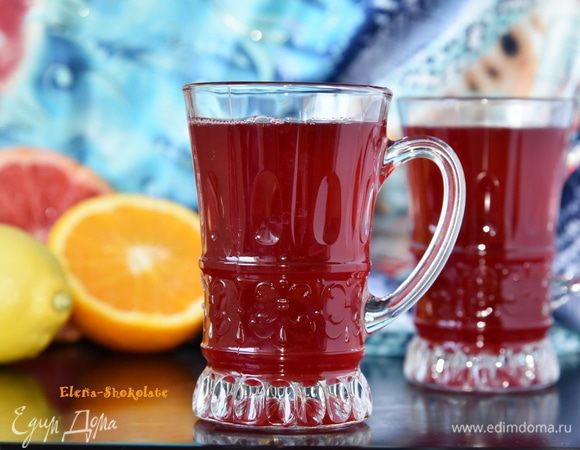 Разлить по бокалам. Угощайтесь!