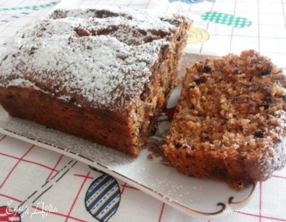 Вот такой кекс у меня получился!