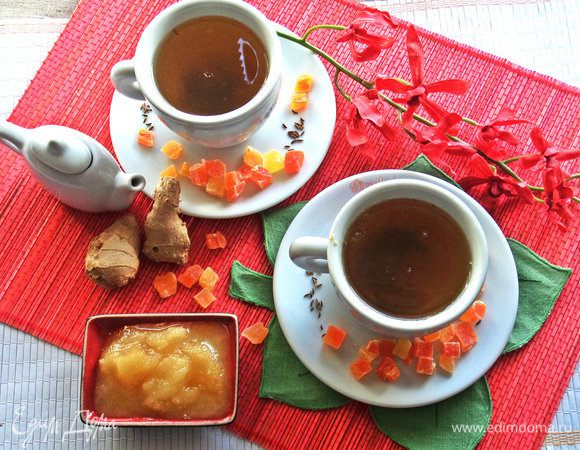 Предлагаем мёд к чаю и цукаты отлично подойдут!