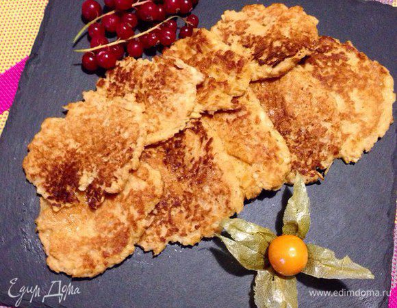 Можно подавать их с медом. 
Приятного аппетита!