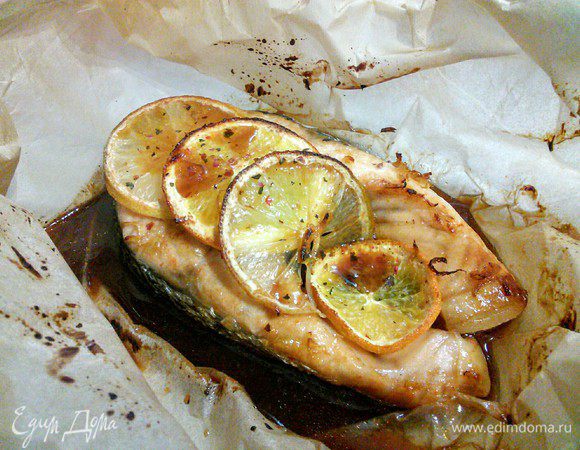 Идеально подходит к лососю рассыпчатый рис. Приятного аппетита! 