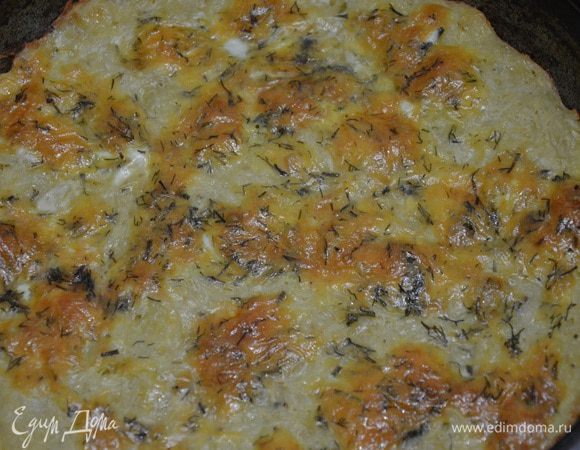 Отправляем запекаться в предварительно разогретую до 180°С духовку на 40 минут. Должна образоваться вот такая румяная корочка. Приятного аппетита!