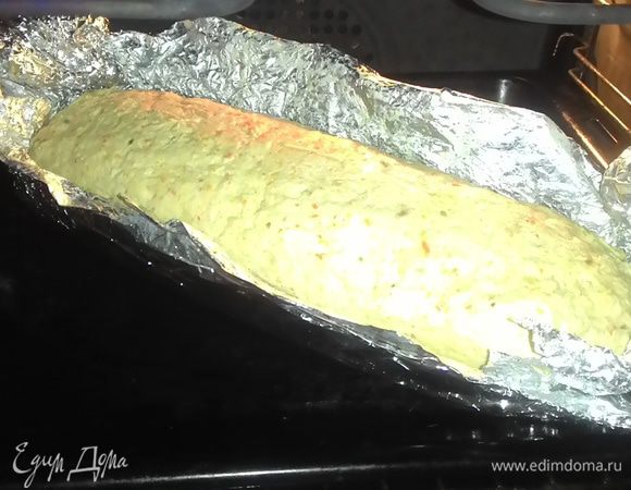 Потом открыла фольгу сверху на дне был сок я еще поставила на минут 15.