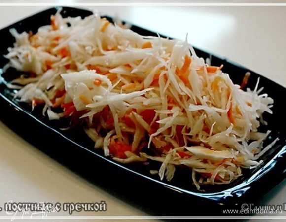 Капуста квашеная. Если засол правильный, то промывать не надо. Но соку лучше дать стечь.