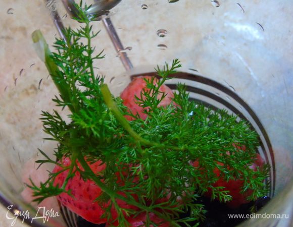 Вообщем фенхель вымойте и отправьте к смородине и клубнике.