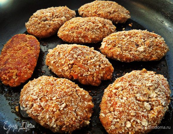 Жарим в разогретом масле.