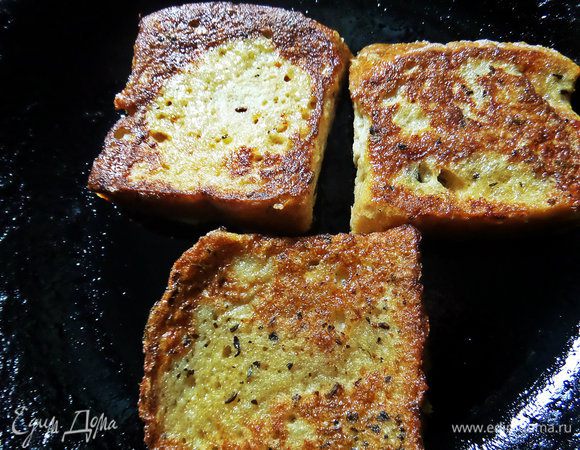 Жарим с двух сторон на растительном масле.