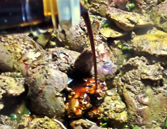 Вместо соли добавим соевый соус.