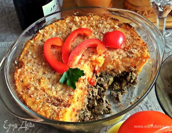 Отделяем лопаткой порции.