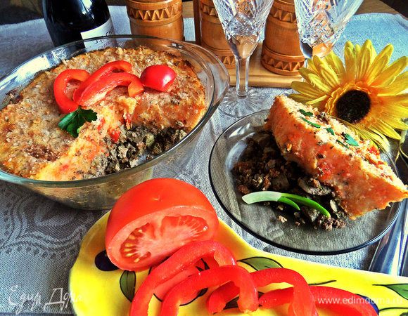 Подаем со свежими овощами.