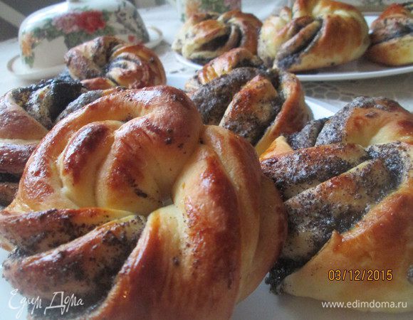 Приятного чаепития с нежнейшими плюшечками!