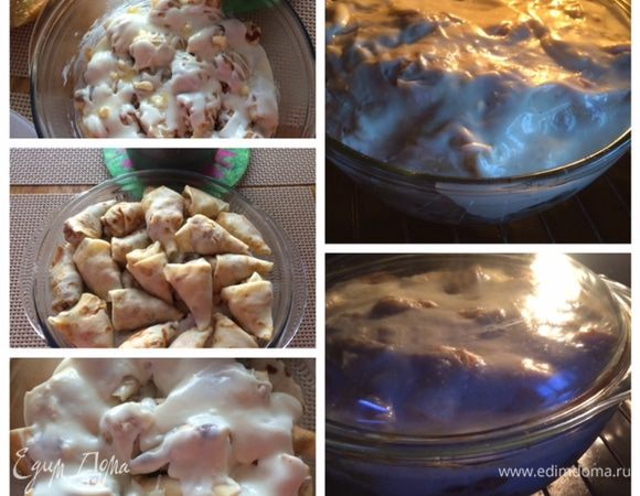 Отправляем голубцы запекаться в разогретую до 180 градусов духовку минут на 20-25. 