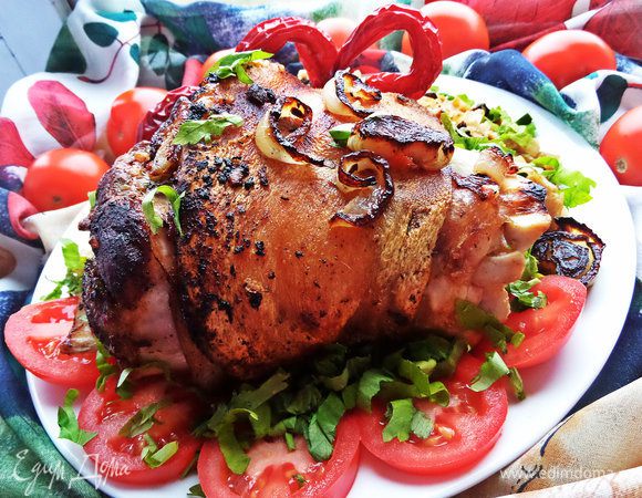 Рулька будет готова через 1 час 45 мин, но всё зависит от веса.