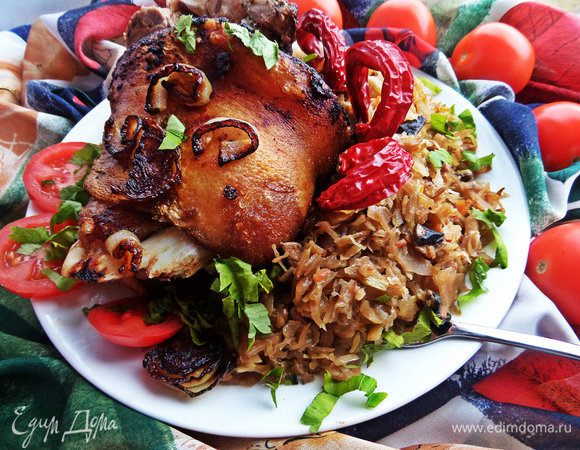 Подцепляем капустку...