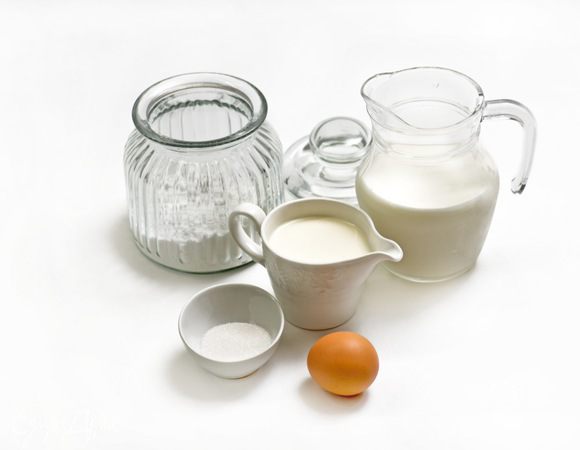 Для приготовления мороженого вам понадобятся следующие ингредиенты.