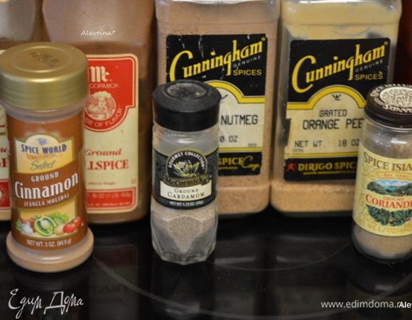 Подготовить все специи по списку.