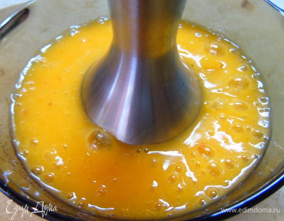 Блендером пюрируем.