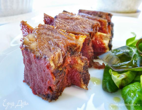 Вот такое аппетитное мяско получается! Приятного аппетита!