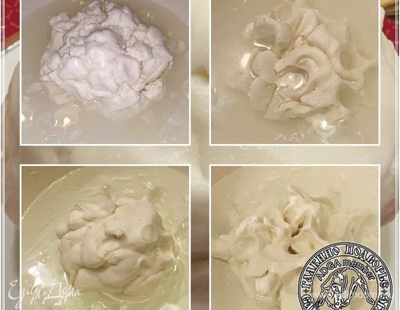 Вот такая смена картин. Первое и т.д. вода. То есть воду постоянно надо менять. В этом случае я менял ее четырежды. Четвертая вода уже практически прозрачная, даже после нескольких минут переминания масла в оной. Значит пахты в масле не осталось.