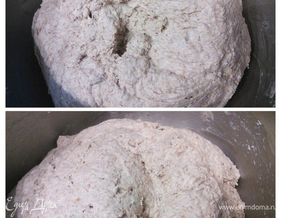 Теперь тесто необходимо два раза обмять и оставить опять на пол часа на отдых. Теперь можно разделить тесто на необходимое количество частей, из них сформировать булочки. Получилось много, но мои булочки вышли слишком маленькими :) В следующий раз обязательно сделаю их крупнее. 