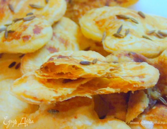 А вот надлом... Печенье просто тает во рту...