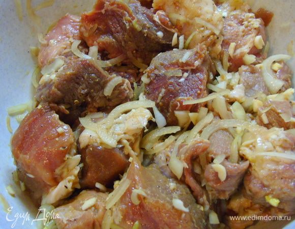 Вот такое мяско когда промаринуется.