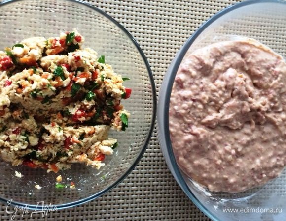 Основа закуски и начинка готовы.