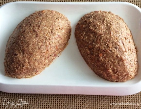 Закрываем нашу начинку оставшейся фасолью.