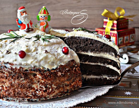 А вот и наш кусочек торта! Приятного аппетита!