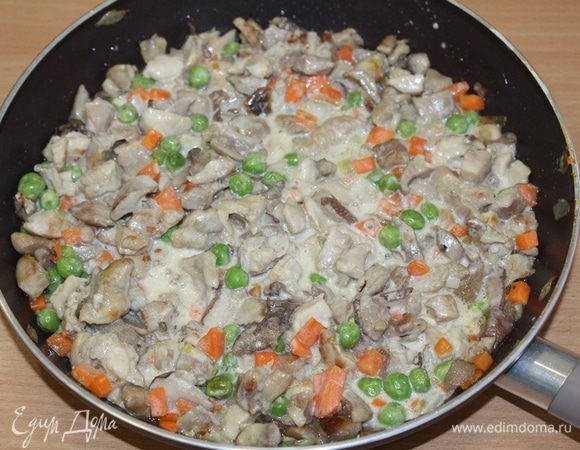 Перемешиваем, отключаем огонь. 