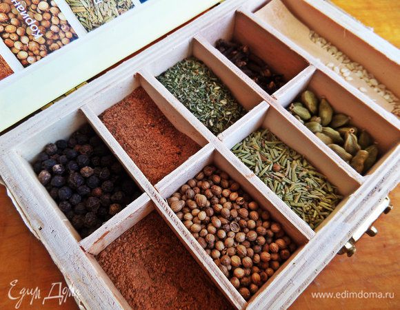 Добавим специи из сундучка от Юлии Высоцкой.