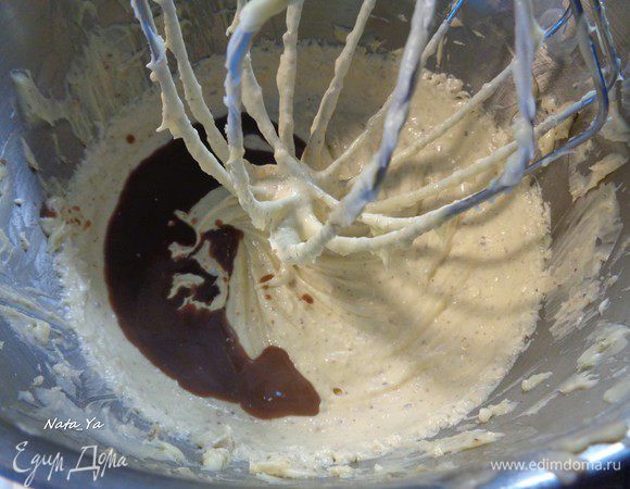 В конце добавить ликер (у меня шоколадный вместо вишневого).