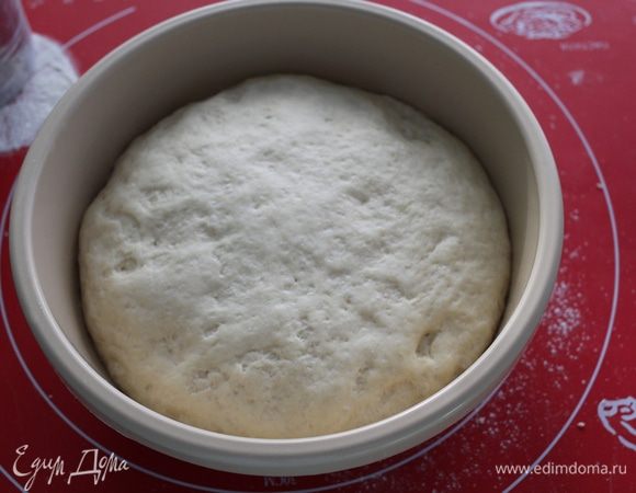 Тесто закрыть и оставить для подъема на 1-1,5 часа.