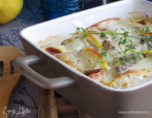 Рыба под соусом готова! Можно подать с картошечкой или отварным рисом. 