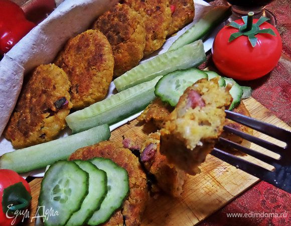 Сытный и вкусный получился ужин!