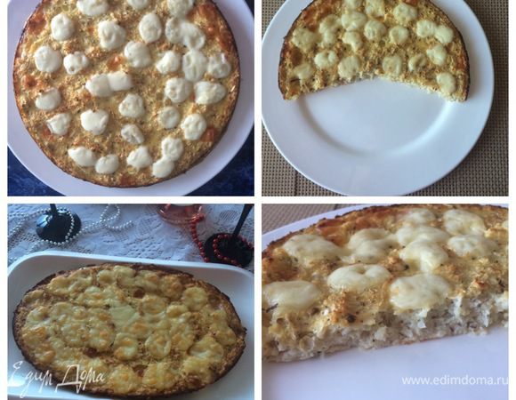 Отправляем в разогретую духовку до 190°C и выпекаем минут 25, следим за духовкой.
По истечении времени, выкладываем на пиццы оставшийся сыр моцарелла и выпекаем еще 5 минут. 
Вынимаем из духовки, немного остужаем и подаем к столу.