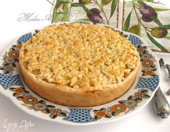 Вынуть пирог из духовки. Освободить от формы. Можно подавать сразу, а можно есть в охлажденном виде, так же вкусно.

Приятного аппетита!
