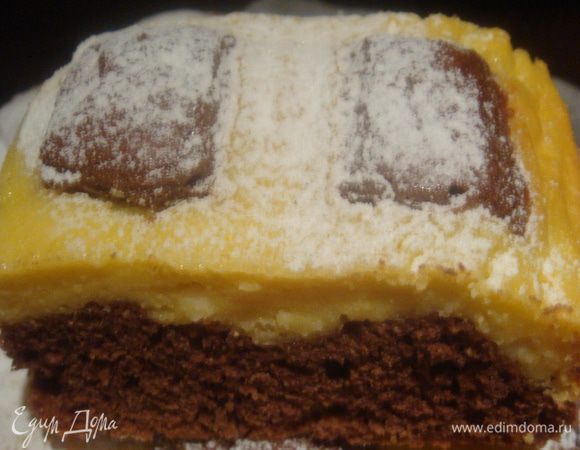 А вот кусочек. Приятного аппетита!