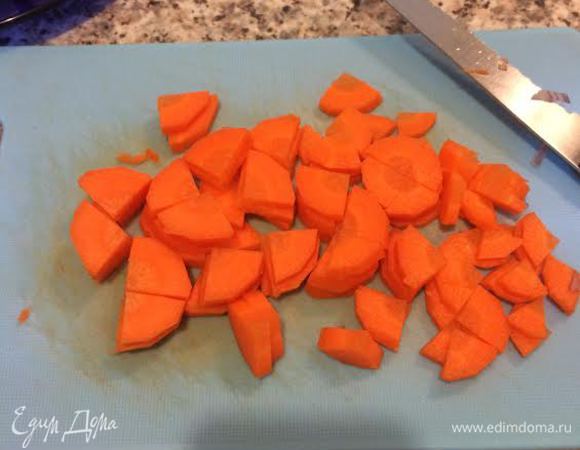 Добавить морковь.