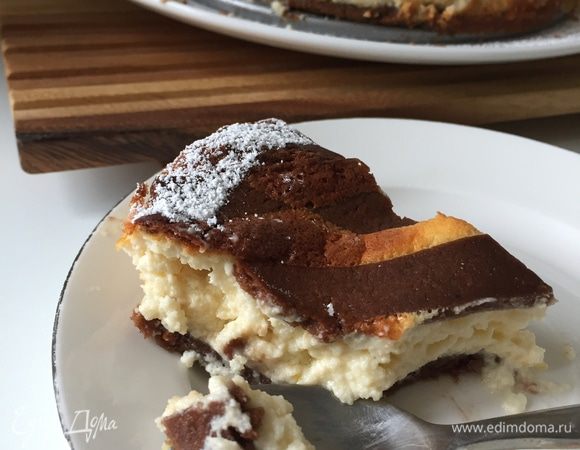 О вкусе моего эксперимента: очень интересно, как пряничное тесто размягчается, становится нежным и щедрым. Просто делится всеми своими ароматами, делая любимую запеканку очень особенной! 